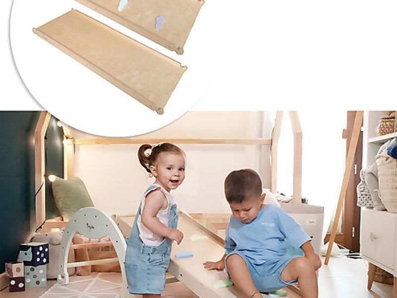 family nation scivolo rampa montessori 2 in 1 legno di betulla sviluppa equilibrio e agilita giochi montessoriani 564521 f0a34d72