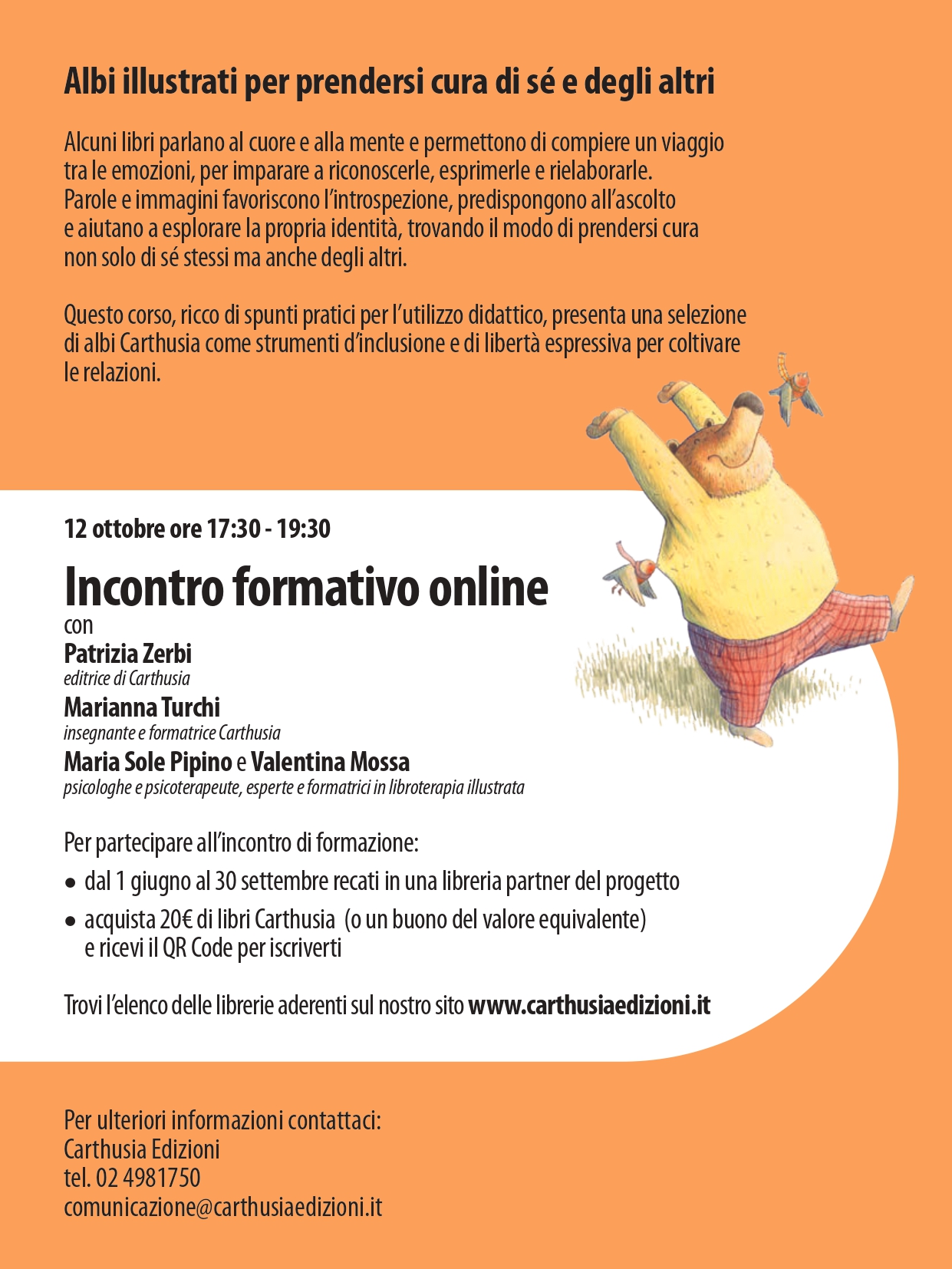 Carthusia è... a scuola con le EMOZIONI! 5 Carthusia volantino informativo corso ottobre 2026 2 2 page 0002