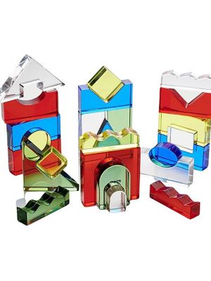 tickit set gioco sensoriale colour crystal block 15 carte di ispirazione da 3 anni per lavagna luminosa giochi sensoriali 558895 31131229